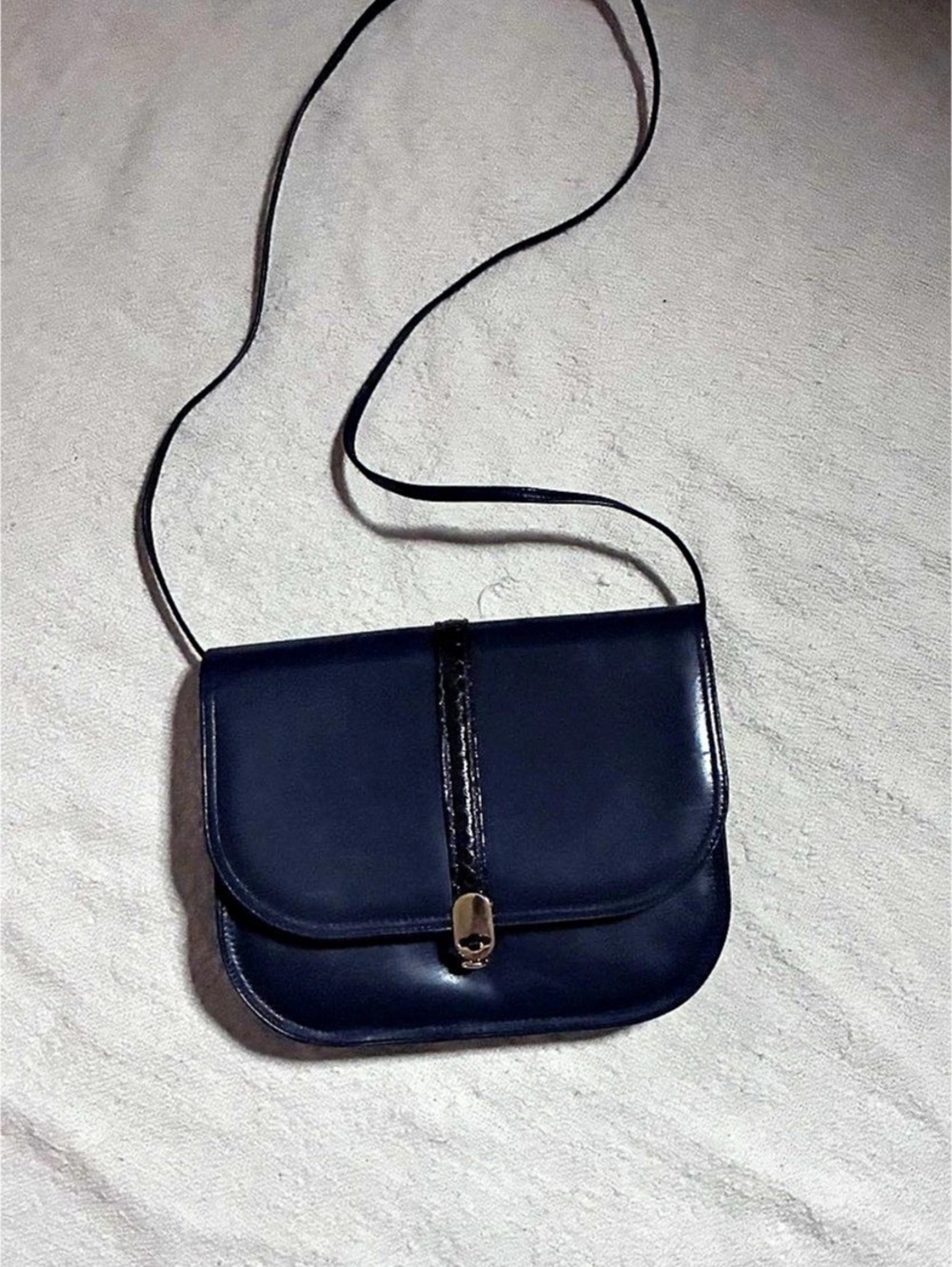 Vintage Neiman Marcus Crossbody/Shoulder Bag in Blue